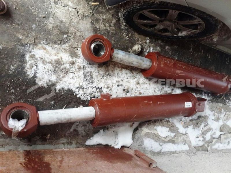 Гидроцилиндр открывания ковша правый ЦГ-160.80х560.11