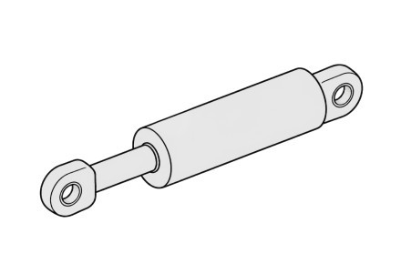 ЦГ-100.80х600.55 Гидроцилиндр