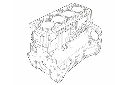 Ремень приводной Perkins 2614B654 (оригинал)